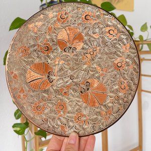 Copper Engraved Wall Art